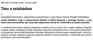 Tanc a szinhazban (szatmar.ro)