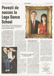 Povesti de succes la Loga Dance School - Maria Illyes si fiul ei, Benjamin (Informatia Zilei)