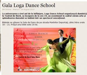 Gala Loga Dance School (satumareonline.ro)