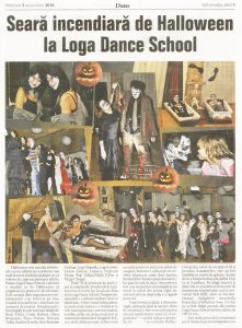 Seara incendiara de Halloween la Loga Dance School (Informatia Zilei)