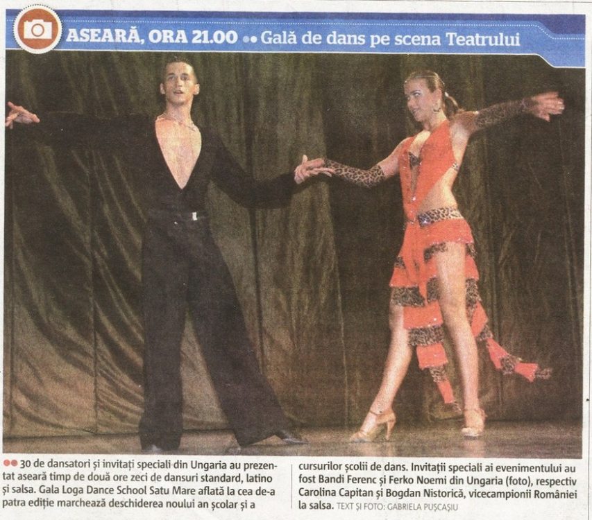 Gala de dans pe scena Teatrului (Adevarul)
