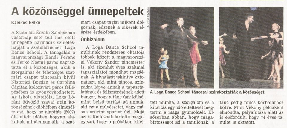 A kozonseggel unnepeltek (Friss Ujsag)