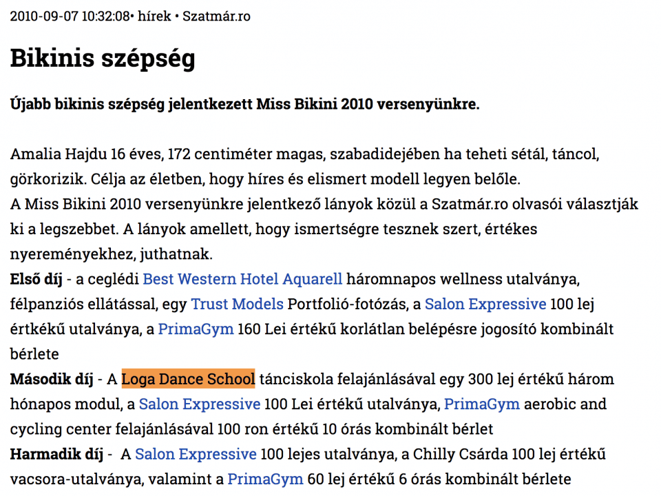 Bikinis szepseg (szatmar.ro)