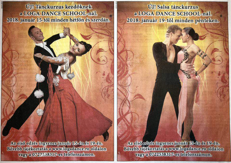 Uj! Tanckurzus kezdoknek a Loga Dance School-nal (Friss Ujsag)