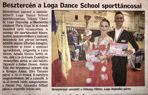 Besztercen a Loga Dance School sporttancosai (Friss Ujsag)
