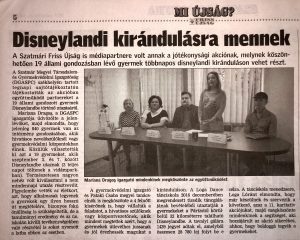 Disneylandi kirandulasra mennek (Friss Ujsag)