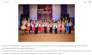 Loga Dance School a participat sambata la Cupa Satmarului! (gazetanord-vest.ro)