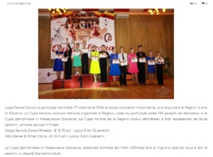 Loga Dance School la Cupa Mirona. (gazetanord-vest.ro)