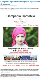 Campanie Loga Dance School pentru copiii bolnavi de leucemie (satumareonline.ro)