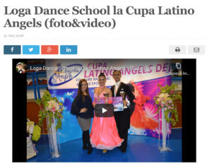 Loga Dance School la Cupa Latino Angels. (satmareanul.net)