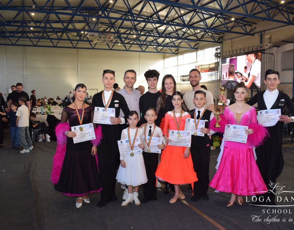 Loga Dance School la Cupa Oradea